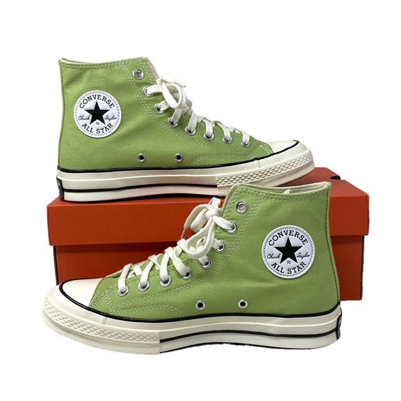 Converse Chuck 70 High Shoes Casual Men's Sneakers Canvas Vitality Green A04585C - Picture 5 of 11